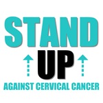 Stand Up Against Cervical Cancer T-Shirts Stand Up Against Cervical Cancer T-Shirts