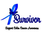 Colon Cancer Survivor Butterfly Shirts & Gifts Colon Cancer Survivor Butterfly Shirts & Gifts
