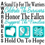 Stand Up Celebrate Honor Cervical Cancer Shirts Stand Up Celebrate Honor Cervical Cancer Shirts
