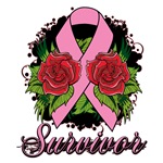 Breast Cancer Rose Tattoo Shirts and Gifts Breast Cancer Rose Tattoo Shirts and Gifts