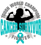 Ovarian Cancer Tough Survivor Shirts Ovarian Cancer Tough Survivor Shirts