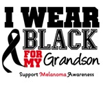 Melanoma I Wear Black For My Grandson Shirts Melanoma I Wear Black For My Grandson Shirts