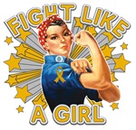Rosie The Riveter Appendix Cancer Shirts Rosie The Riveter Appendix Cancer Shirts