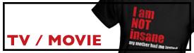 TV / MOVIE tees TV / MOVIE tees
