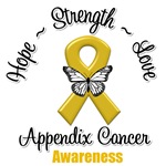 Hope Love Strength Appendix Cancer Shirts Hope Love Strength Appendix Cancer Shirts