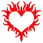 Tribal Heart (Red) Tribal Heart (Red)