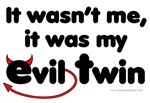 It wasn't me (Evil Twin) It wasn't me (Evil Twin)
