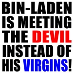 Osama Is Meeting the Devil T-Shirts Osama Is Meeting the Devil T-Shirts