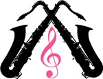 Saxophone Pair Music T-shirts Saxophone Pair Music T-shirts