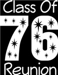 Class Of 1976 Reunion Tee Shirts