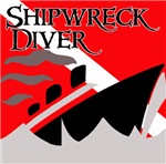 Shipwreck Diver Flag Shipwreck Diver Flag