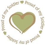 Proud of my Soldier T-shirts and Gifts Proud of my Soldier T-shirts and Gifts