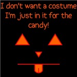I don't want a costume... I don't want a costume...