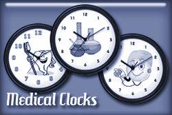 Medical Occupation Wall Clocks Medical Occupation Wall Clocks