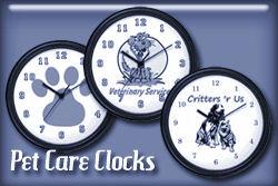 Pet Care Wall Clocks Pet Care Wall Clocks