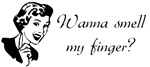 Smell my finger Smell my finger