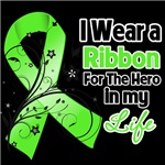 Ribbon Hero in My Life Lymphoma Shirts Ribbon Hero in My Life Lymphoma Shirts