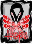 Hope Butterfly Melanoma Ribbon Shirts Hope Butterfly Melanoma Ribbon Shirts