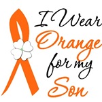 I Wear Orange Flower Son Leukemia Shirts I Wear Orange Flower Son Leukemia Shirts