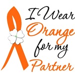 I Wear Orange Flower Partner Leukemia Shirts I Wear Orange Flower Partner Leukemia Shirts