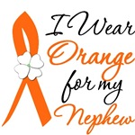 I Wear Orange Flower Nephew Leukemia Shirts I Wear Orange Flower Nephew Leukemia Shirts