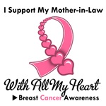 Breast Cancer I Support My Mother-in-Law T-Shirts Breast Cancer I Support My Mother-in-Law T-Shirts