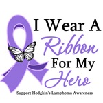 Hodgkin's Lymphoma I Wear a Ribbon Hero Shirts Hodgkin's Lymphoma I Wear a Ribbon Hero Shirts