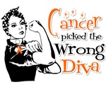 Leukemia Picked The Wrong Diva Shirts Leukemia Picked The Wrong Diva Shirts