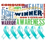 Empowering Words Cervical Cancer Shirts Empowering Words Cervical Cancer Shirts