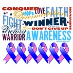 Empowering Words Male Breast Cancer Shirts Empowering Words Male Breast Cancer Shirts