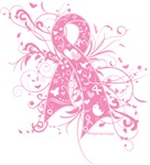 Breast Cancer Floral Pink Ribbon Shirts Breast Cancer Floral Pink Ribbon Shirts