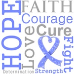 Hope Faith Courage Stomach Cancer Shirts Hope Faith Courage Stomach Cancer Shirts