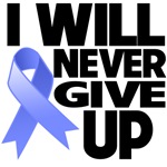 I Will Never Give Up Esophageal Cancer Shirts I Will Never Give Up Esophageal Cancer Shirts