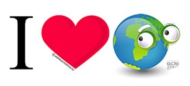I Love Earth t-shirt I Love Earth t-shirt