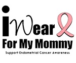 Endometrial Cancer (Mommy) T-Shirts Endometrial Cancer (Mommy) T-Shirts