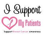 I Support (Patients) Breast Cancer T-Shirts I Support (Patients) Breast Cancer T-Shirts