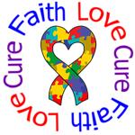 Autism Faith Love Cure Shirts & Gifts Autism Faith Love Cure Shirts & Gifts