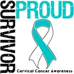 Proud Survivor Cervical Cancer Gifts Proud Survivor Cervical Cancer Gifts