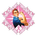 Breast Cancer Fight Like A Girl Rosie the Riveter Breast Cancer Fight Like A Girl Rosie the Riveter