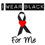 I Wear Black Ribbon For Me T-Shirts I Wear Black Ribbon For Me T-Shirts