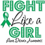 Liver Disease Fight Like a Girl Shirts Liver Disease Fight Like a Girl Shirts