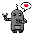 Cute love robot Cute love robot