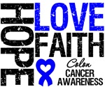 Hope Love Faith Colon Cancer Shirts and Gifts Hope Love Faith Colon Cancer Shirts and Gifts