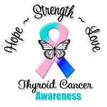 Thyroid Hope Love Strength Shirts Thyroid Hope Love Strength Shirts