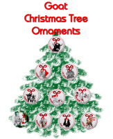 Goat Christmas Keepsake Ornaments Goat Christmas Keepsake Ornaments