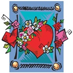 Heart with Flowers Heart with Flowers