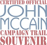 Official McCain Campaign Souvenir T-shirts Gifts Official McCain Campaign Souvenir T-shirts Gifts