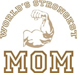 World's Strongest Mom T-shirts Gifts World's Strongest Mom T-shirts Gifts