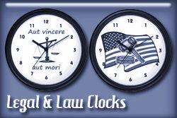 Legal Occupations Wall Clocks Legal Occupations Wall Clocks