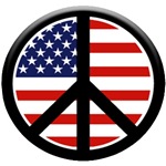 Flag Peace Sign Flag Peace Sign
